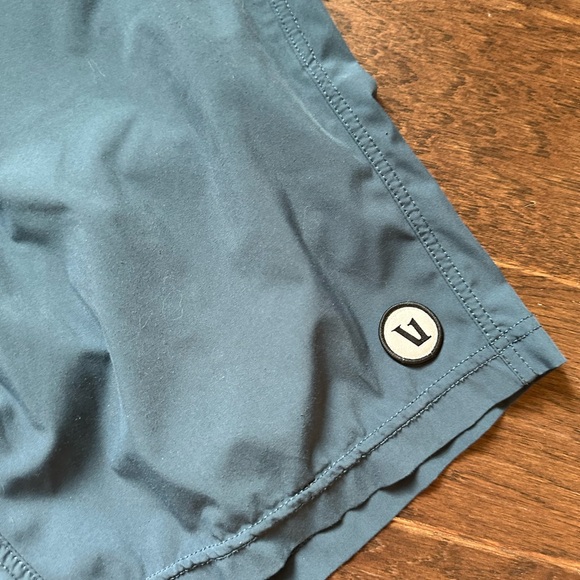 Vuori Blue Athletic Shorts - Picture 2 of 4